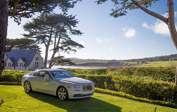 Image of luxury vehicle in Carmel-by-the-Sea, CA