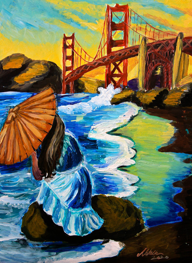 Image of San Francisco Dream Acryliconcanvasby Natalie Salim 619 846 20250903124156