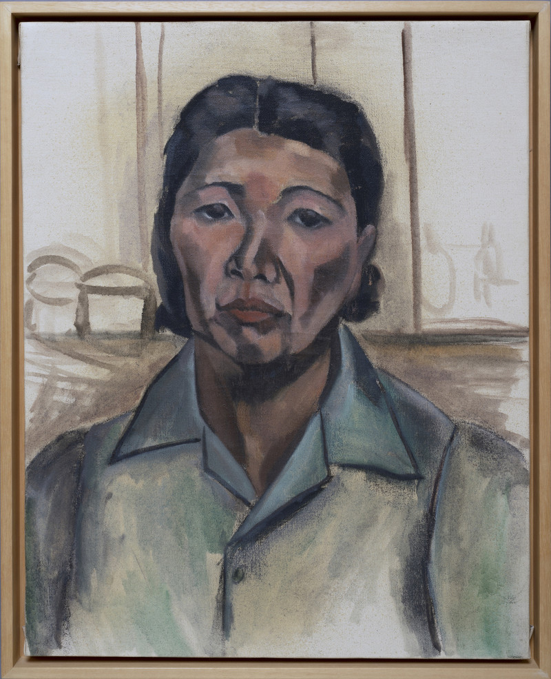 Hisako Hibi (1907-1991), Study for a Self-Portrait, c. 1944