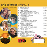 KPIG Greatest Hits - Volume 3 (Back Cover)
