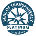 Seal of Transparency Platinum - Guidestar